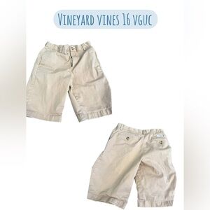 Vineyard vines 16 boys khaki shorts